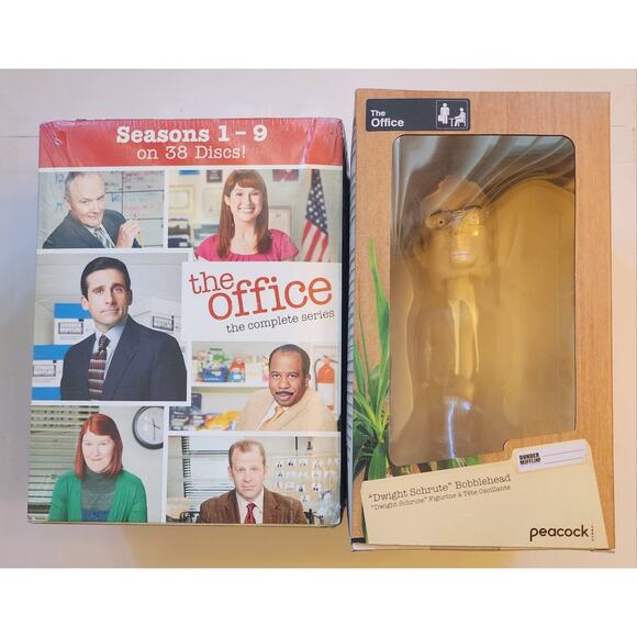 The Office: The Complete Series (DVD Box Set) + Dwight Schrute Bobblehead